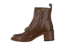 Bervicato boots with heel brown