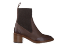 Bervicato boots with heel brown