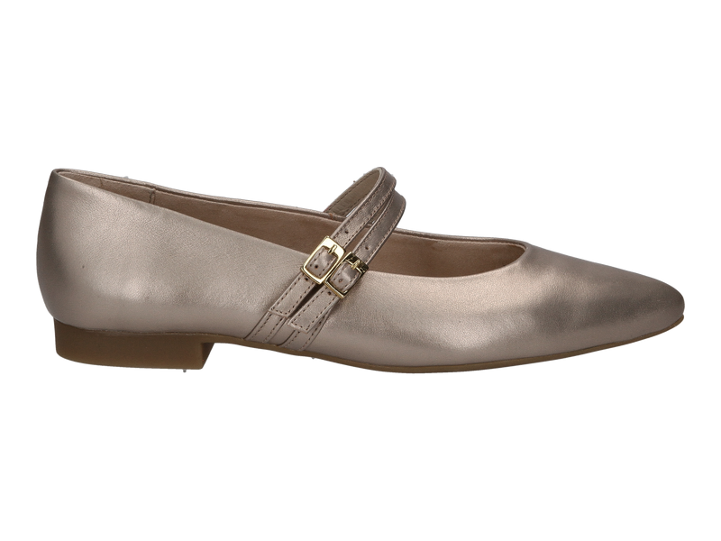 Paul Green Ballerinas Gold