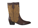 Julie Dee boots with heel brown