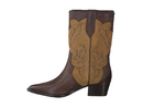 Julie Dee boots with heel brown