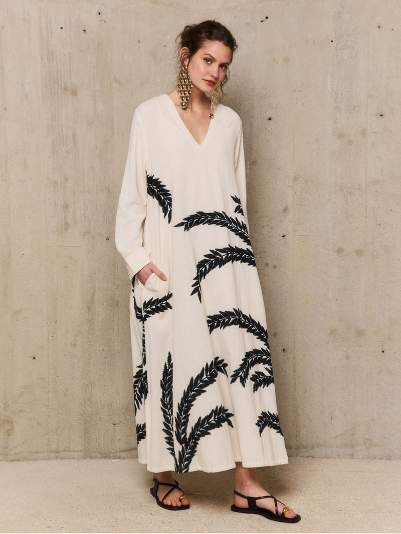 Stella Forest Jurken Beige