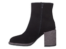 Festa boots with heel black