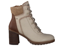 Pikolinos boots with heel beige