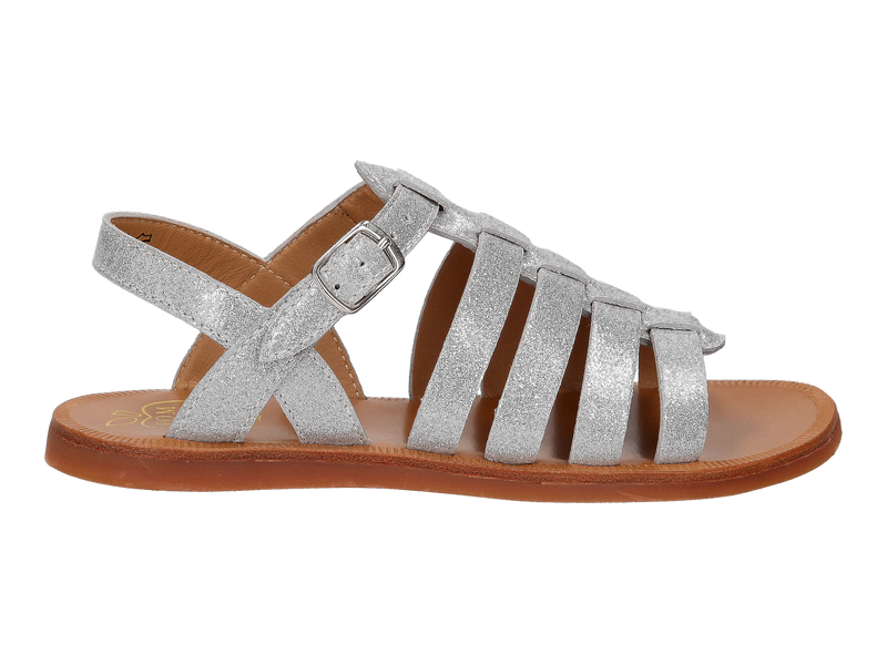 Pom D'api Sandales Argent