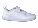 Nike chaussures à velcro blanc