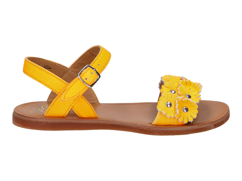 Pom D'api Sandales Orange