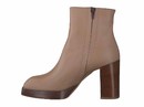 March 23 boots with heel cognac