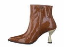 Kunoka boots with heel cognac