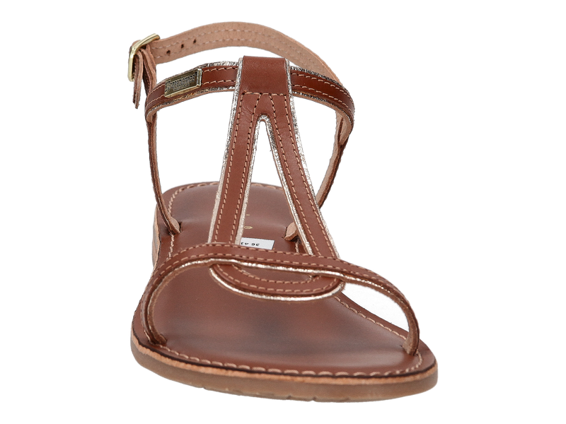 Les Tropeziennes Sandals Cognac