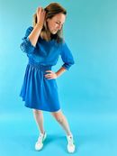 Lalotti jurk blauw