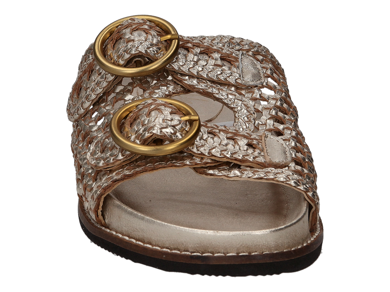 L'atelier Tropezien Sandales Or