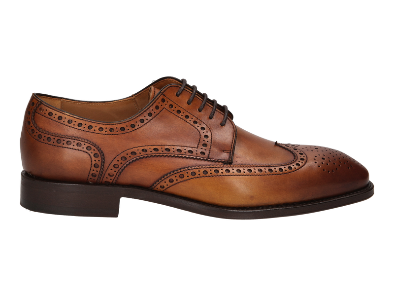 Berwick Lace Shoes Cognac