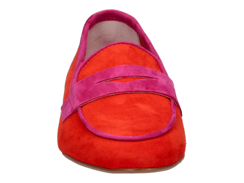 Gianluca Pisati Mocassins Koraalrood