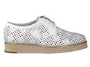 Pertini chaussures à lacets blanc