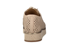 Pertini lace shoes beige