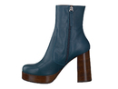 Angel Alarcon boots with heel blue