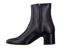 Franco Russo boots with heel black