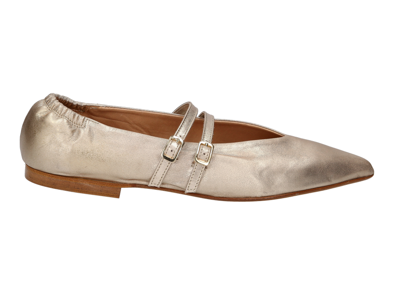 Laura Bellariva Ballerinas Goud