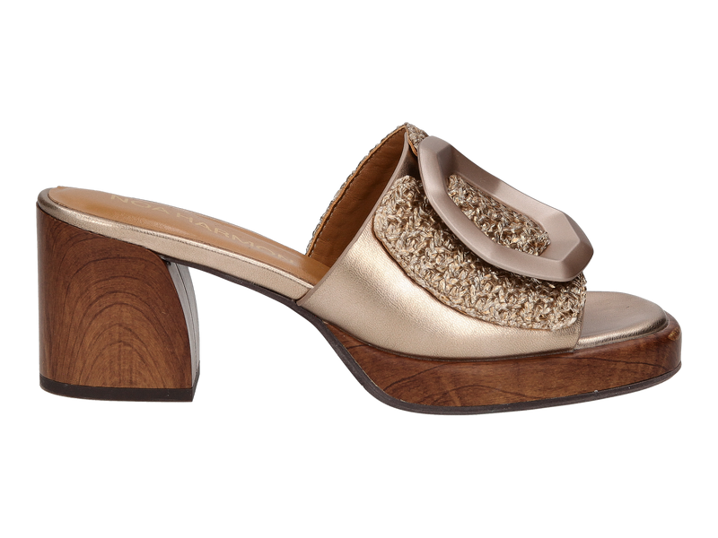Noa Harmon Mules Gold