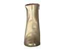 Catwalk boots with heel gold
