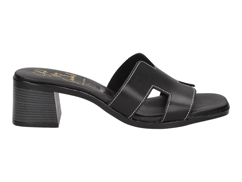 Oh My Sandals Muilen Zwart