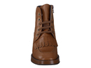 Pitillos boots with heel cognac
