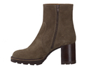 Catwalk boots with heel brown