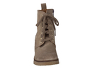 Catwalk boots with heel beige
