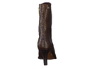 Fred De La Bretoniere boots with heel brown