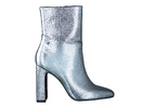 Steve Madden boots with heel silver