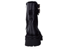 Alpe boots with heel black