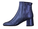 Tango boots met hak blauw