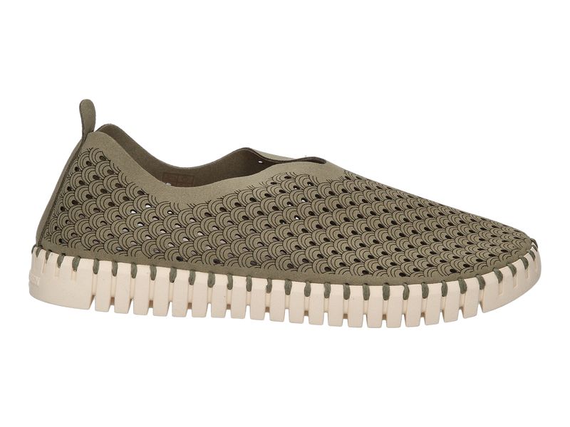 Bekijk product 'Ilse Jacobsen Loafers Kaki' Ilse Jacobsen Loafers Kaki