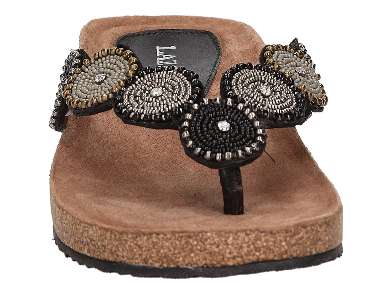 Lazamani Slippers Zwart