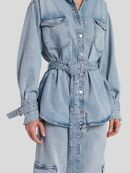 For All Mankind blouse blue