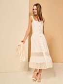 Ac By Annelien Coorevits dress white