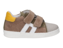 Clic chaussures à velcro taupe