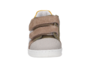 Clic chaussures à velcro taupe