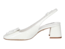 Lola Cruz pump white