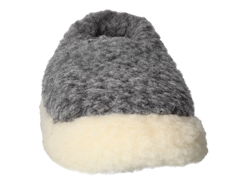 Rue De Wool Slippers Gray