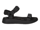 Woden sandals black