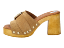 Sandy Shoes mule cognac