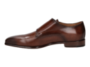 Calpierre shoe with buckle cognac