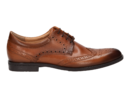 Conhpol lace shoes cognac