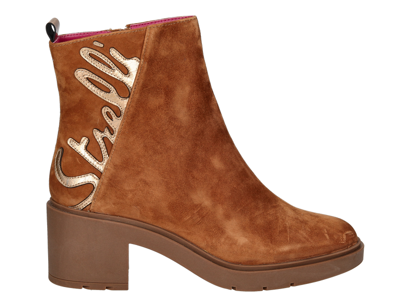 Olivier Strelli Boots Met Hak Cognac