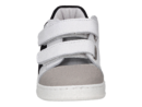 Clic chaussures à velcro blanc