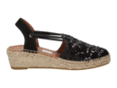 Viguera espadrilles zwart