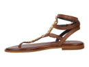 Caryatis sandales brun