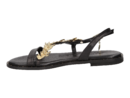 Caryatis sandaal zwart